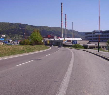 OKNL v meste Žilina I/18 v km 457,100 – 457,600
